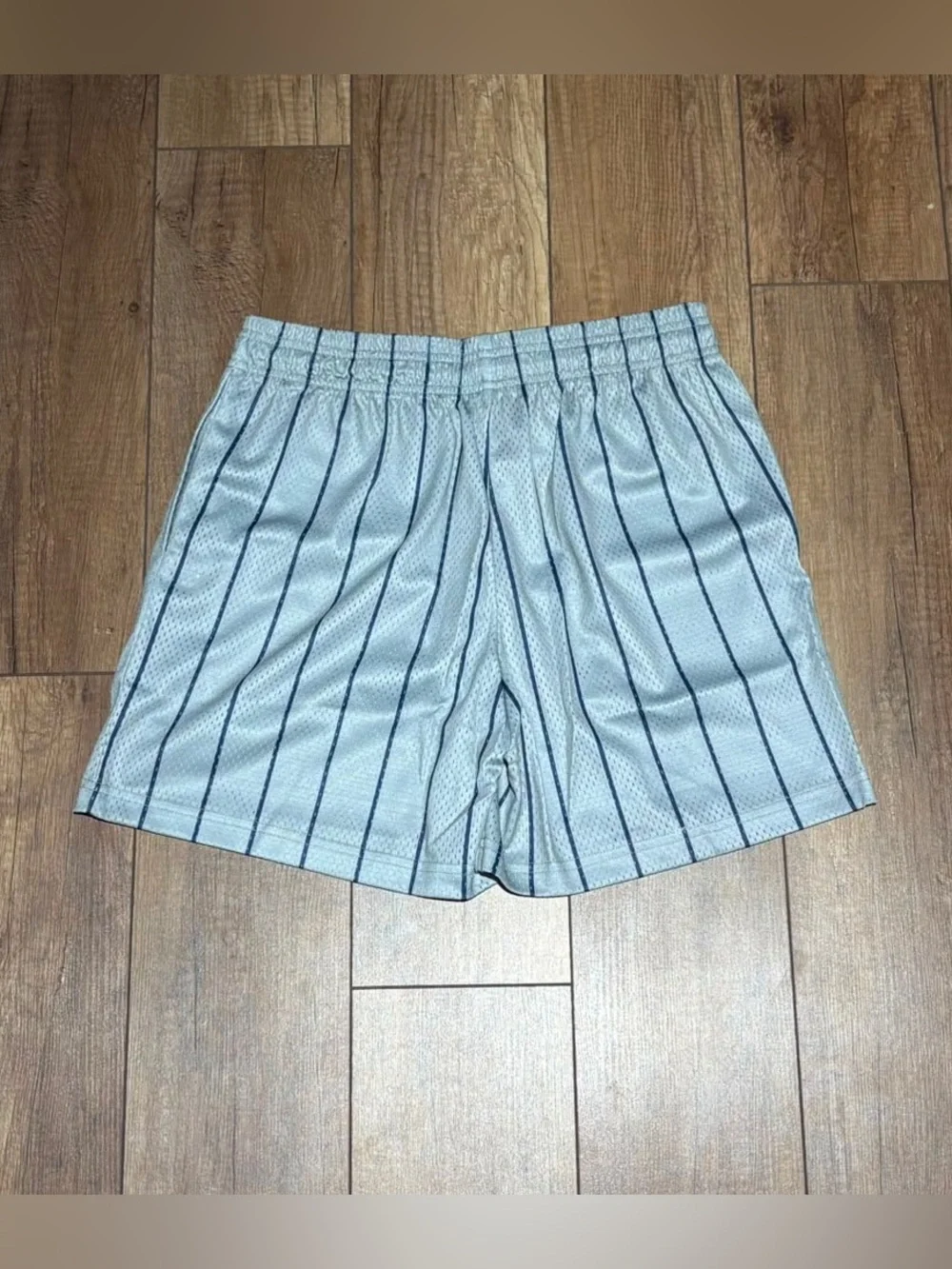 Eric Emanuel EE New York Yankees Gray Pinstripe Shorts Brand New (S-XL)